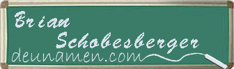 Brian Schobesberger Visitenkarte
